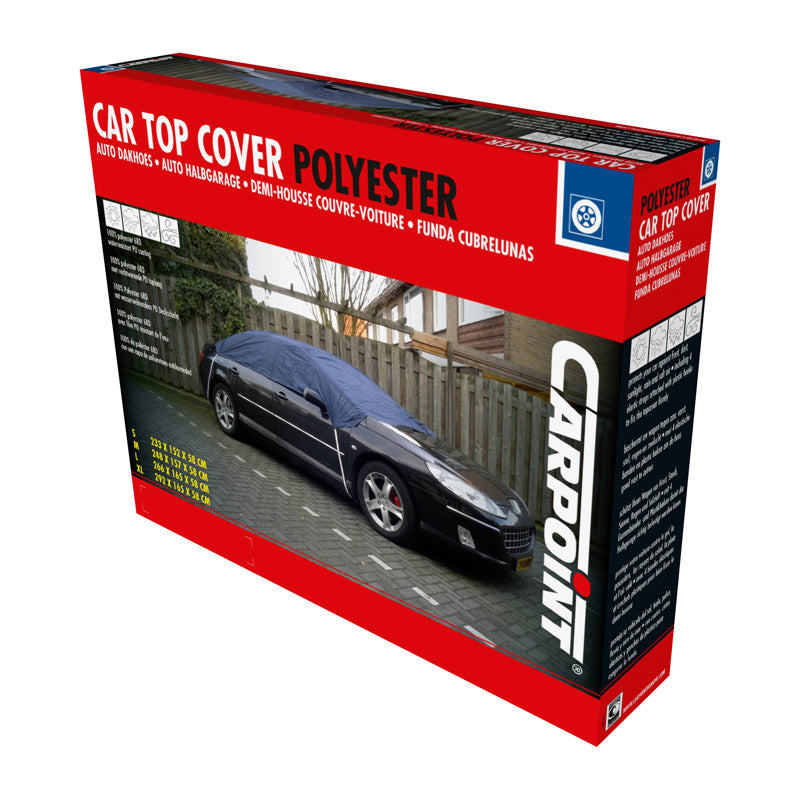 Carpoint, Roof Cover Polyester - Small - 233x160x33cm