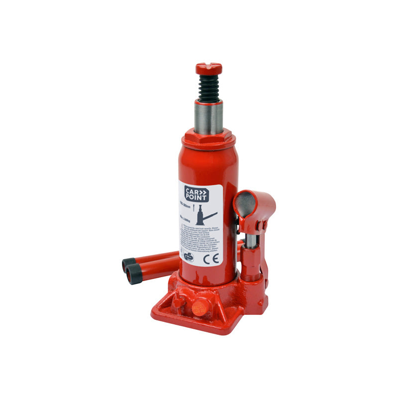 Carpoint, Hydraulic Bottle Jack 3000kg - Lifting Range 195-380mm