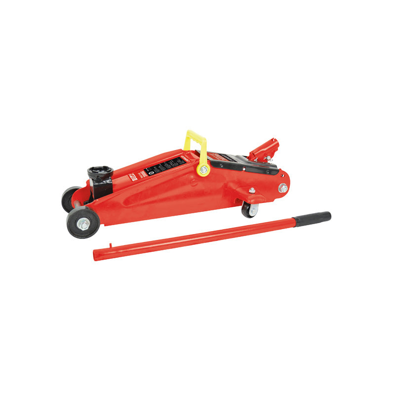 Carpoint, Cric rouleur hydraulique 2000KG - aluminium et acier - hauteur 130-380mm
