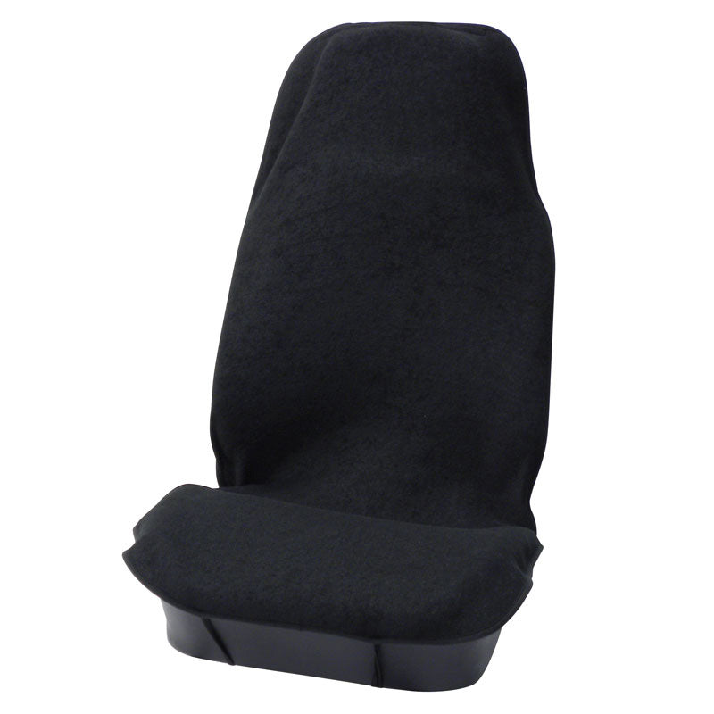 Carpoint Seat Cover Universal Terry - Black