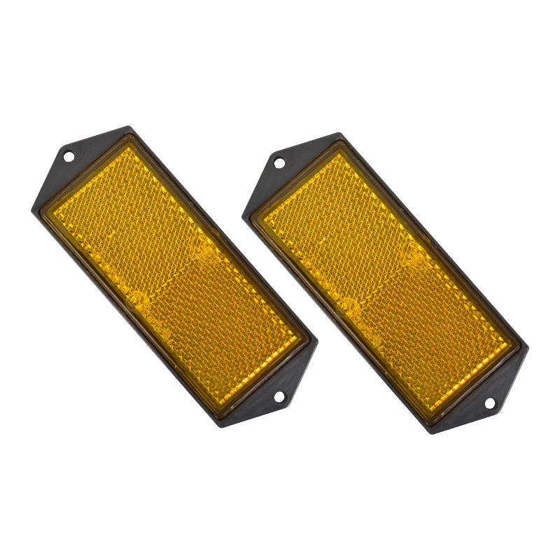 Carpoint Reflectors 104x40mm Orange 2-pieces