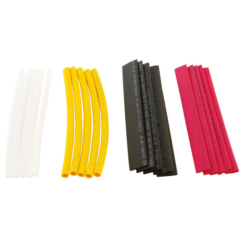 Carpoint, Protective Tubes 20-Pack - Different Colors and Thicknesses