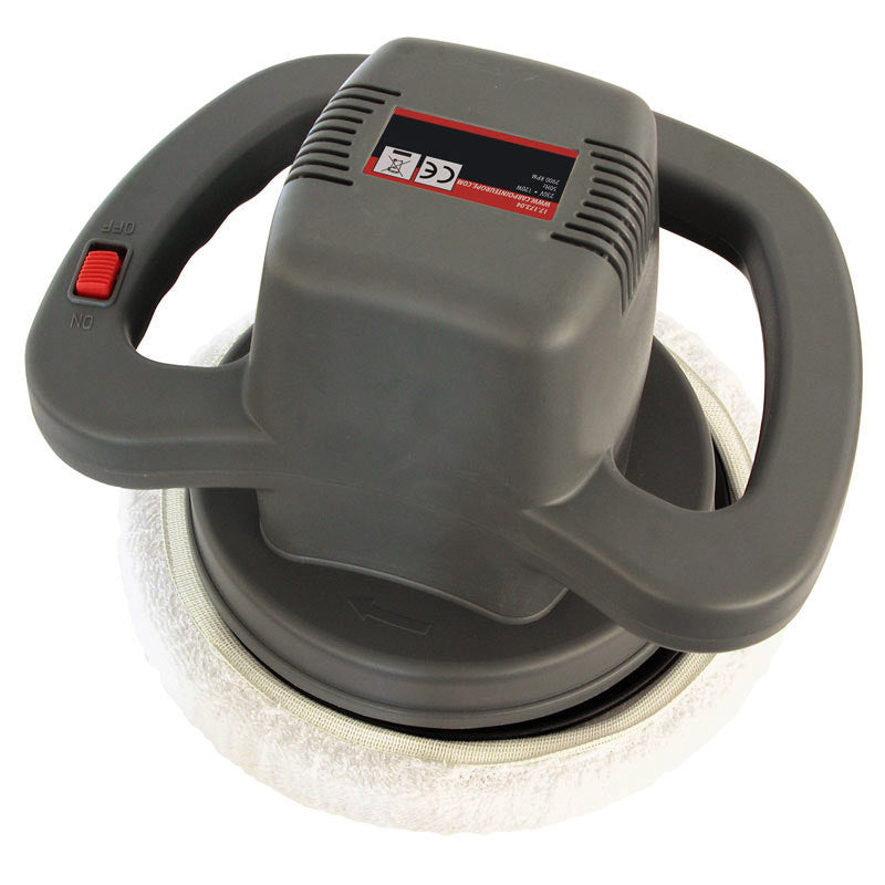 Carpoint, Polishing Machine 230V 120W with Polishing Wheel - Incl. 2 Polishing Covers