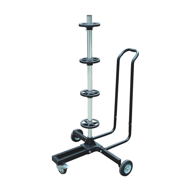 Carpoint, Tire Rack with Wheels and Bag - Aluminum - Up to 820mm
