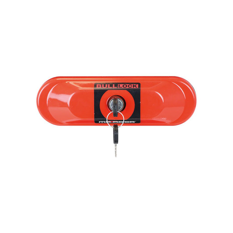 Matador, Bull-Lock Oval Door protection with Bracket - Red