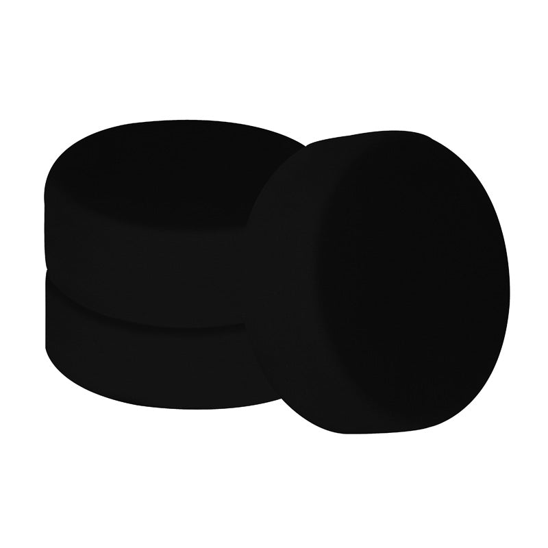 Carpoint Set Polishing Pads 150mm Black/Extra Soft - 3-pieces