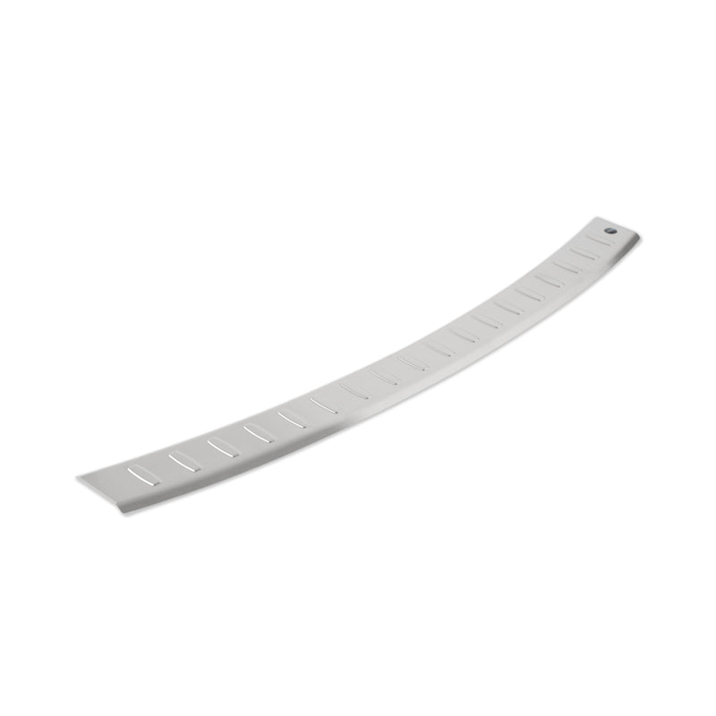 MAX6, Rear bumper protector, Brushed stainless steel, Fits Volkswagen Polo 6R (2009-2014)