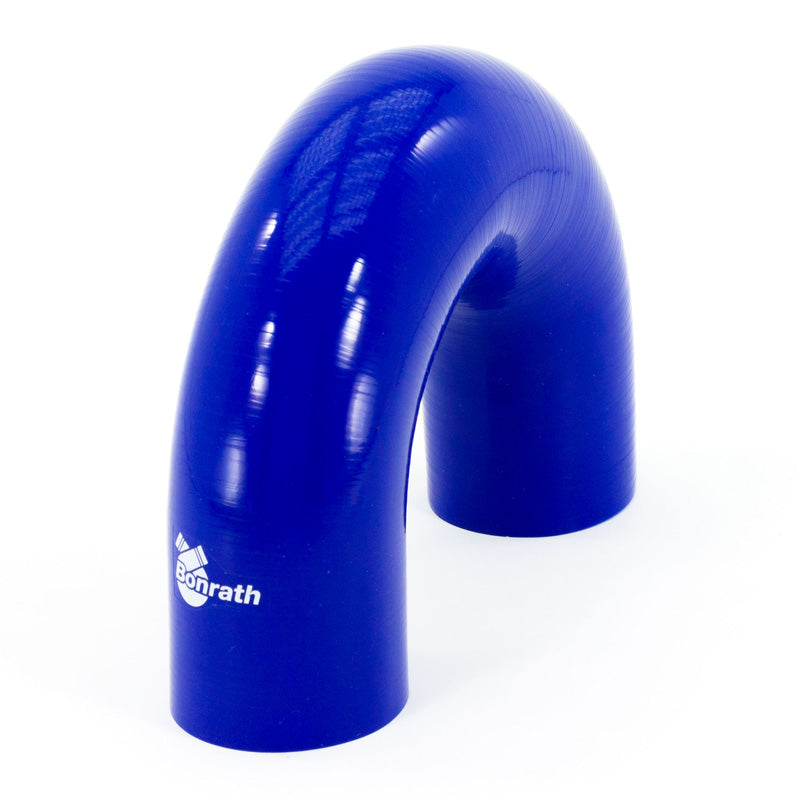 Bonrath, Silicone Hose 180 Degree Bend - 50mm - Ø60mm - Blue