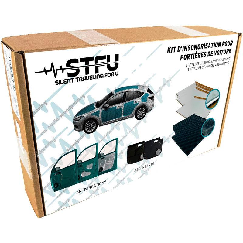 Dr.Artex, Door kit, STFU 9-piece car door sound deadening kit