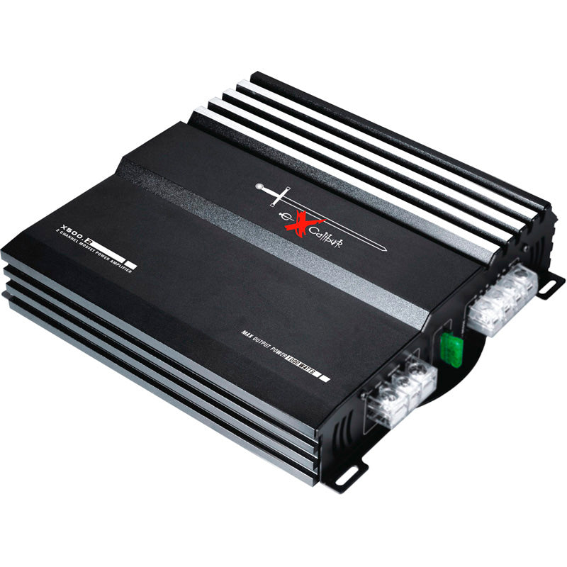 Excalibur, Amplifier, 2-channel, 1000W, Black