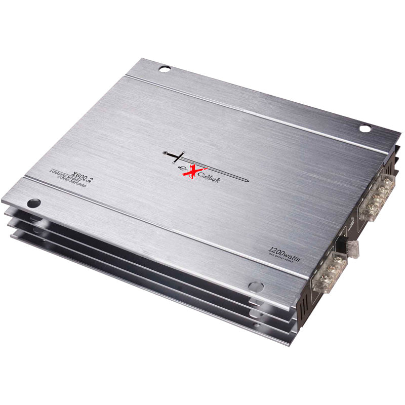Excalibur, Amplifier, Silver, 2-channel, 1200W
