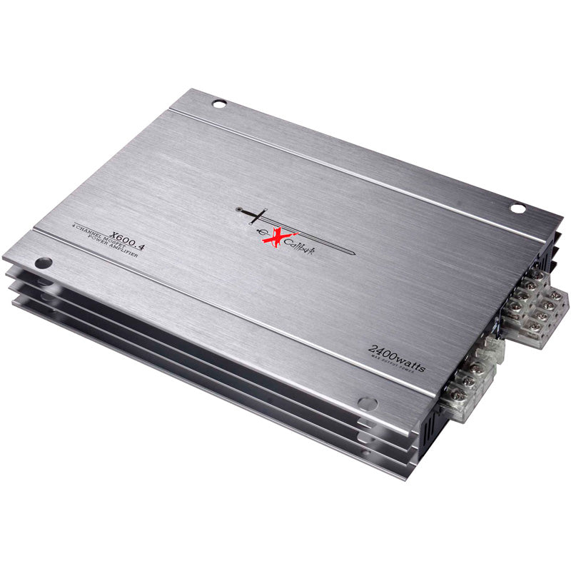 Excalibur, Amplifier, 4-channel, Silver, 2400W