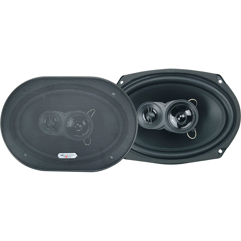 Excalibur, 3-way triaxial car speakers, 6" x 9" (16,4 x 23,4 cm), 500W