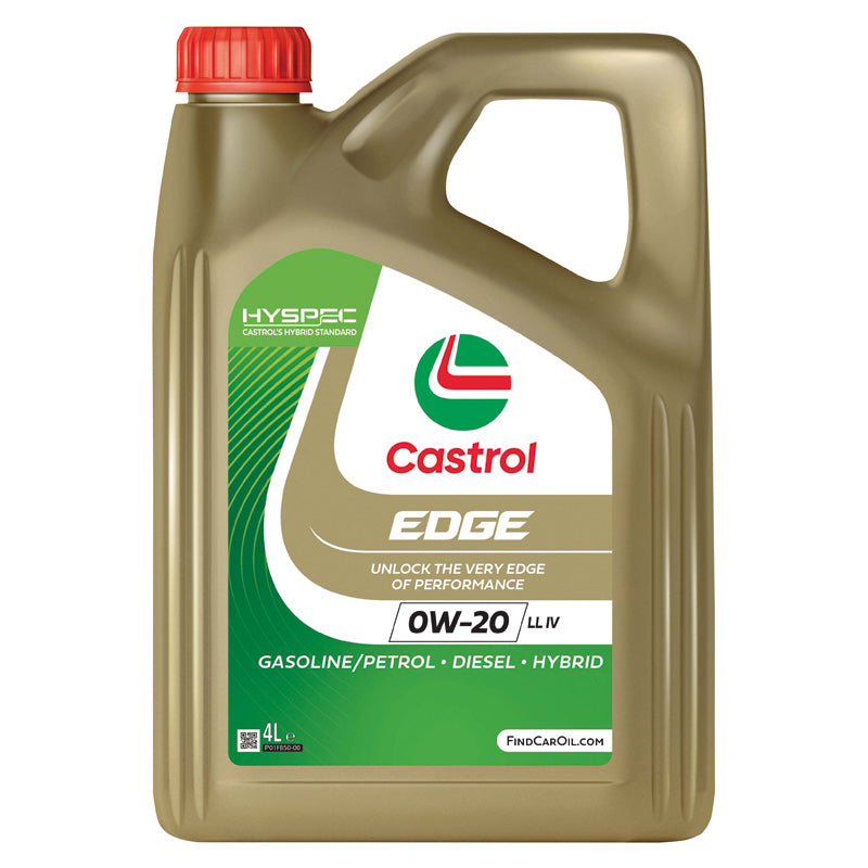 Castrol Oil Edge 0W-20 LL IV 4-litre