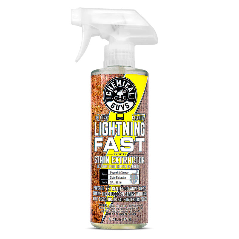 Chemical Guys Lightning Fast Extracteur de taches pour tapis et sellerie (473ml)