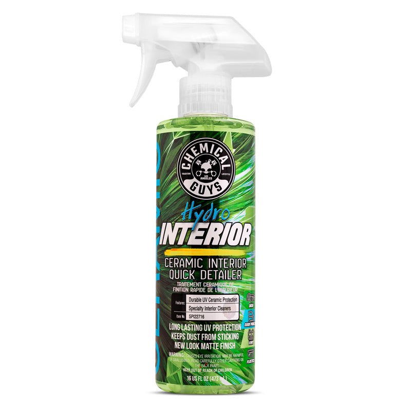 Chemical Guys HydroInterior Spray de détail intérieur céramique et revêtement (473ml)