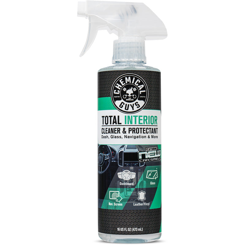 Chemical Guys Total Interior Cleaner & Protectant - Odeur de voiture neuve (473ml)