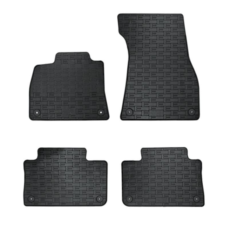 AutoStyle, Rubbermatten set voor Audi E-Tron 2018- - 4 st. met bevestiging