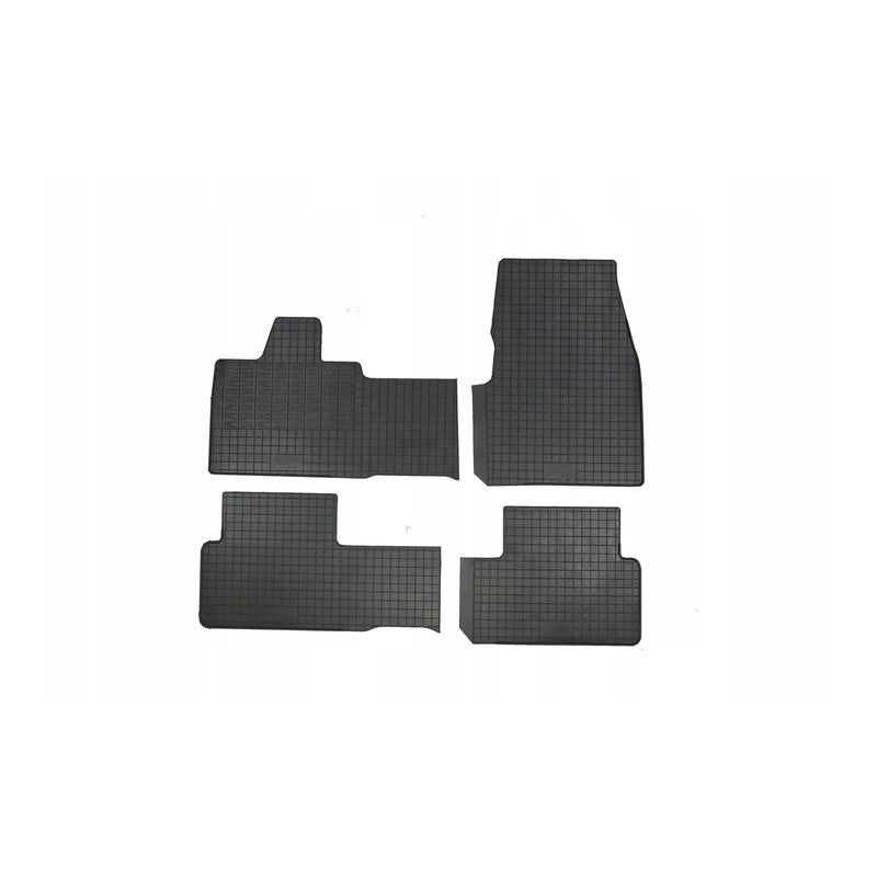 CIKCAR Rubber matten passend voor BMW i3 (L01) 2013- (4-delig + montagesysteem)