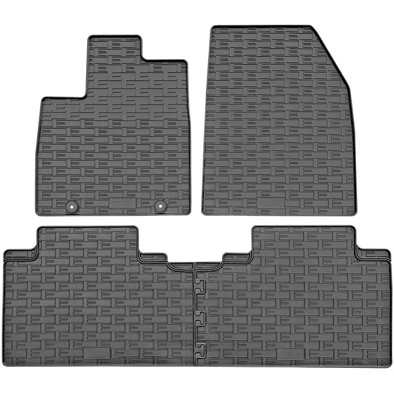 CIKCAR, Rubber floor mats, set, fits BYD Atto 2 (EV) (2024-)