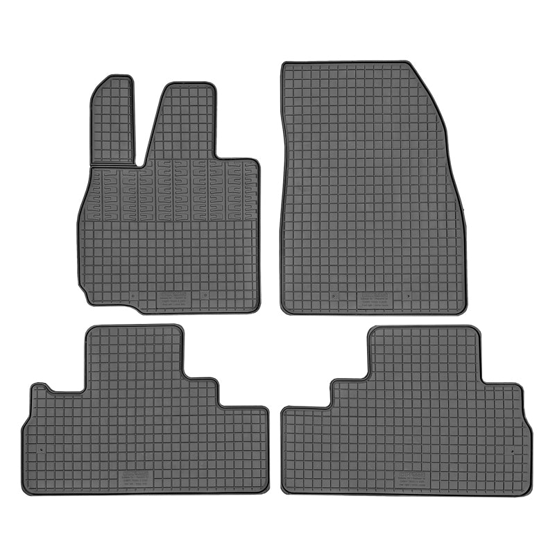 CIKCAR, tapis en caoutchouc, convient à Chery Tiggo 9 PHEV (2025-), 4 pièces + système de fixation