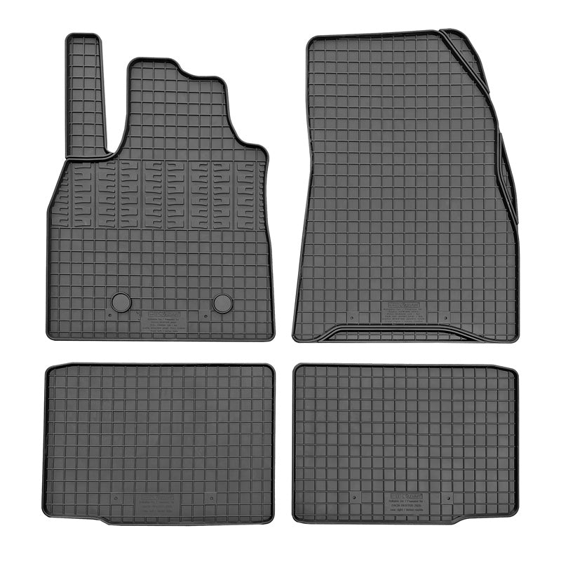 CIKCAR Rubber car mats set Fits Dacia Bigster Full Hybrid 2024- (4-pieces + fixing system)