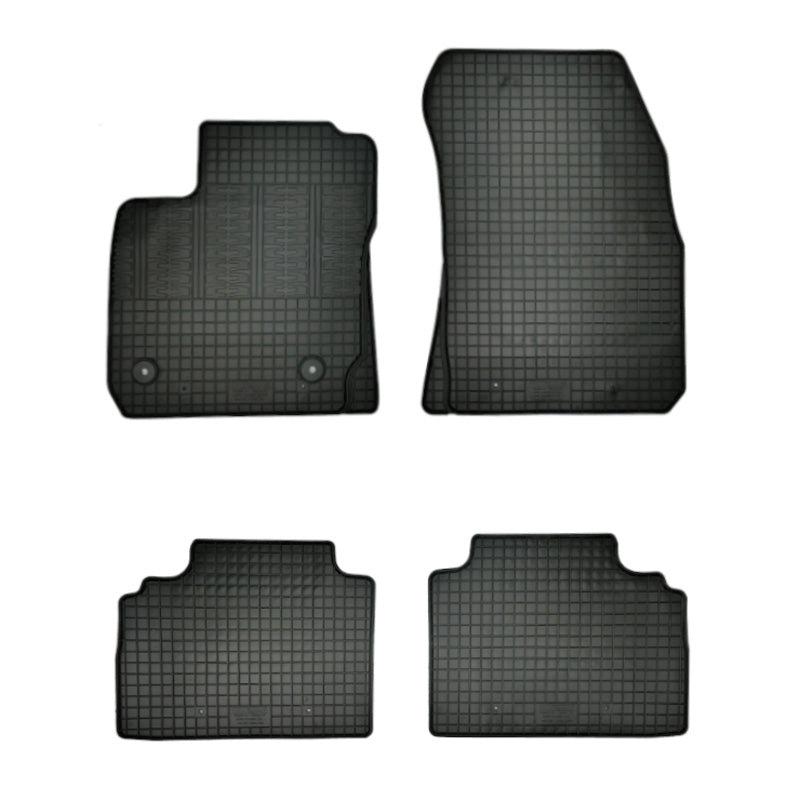 AutoStyle, Rubber floor mats for Ford Tourneo Courier Kombi 5-person (2014-) - 4 pcs. with fastening