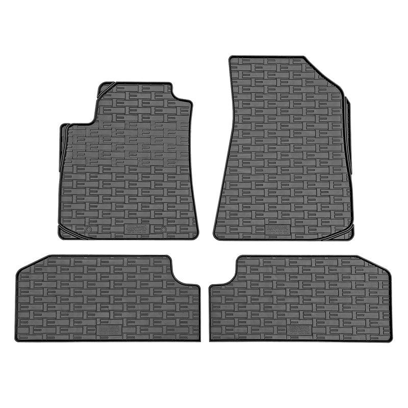 CIKCAR Rubber matten passend voor Hyundai e-Kona II (EV) 2023- (4-delig + montagesysteem)