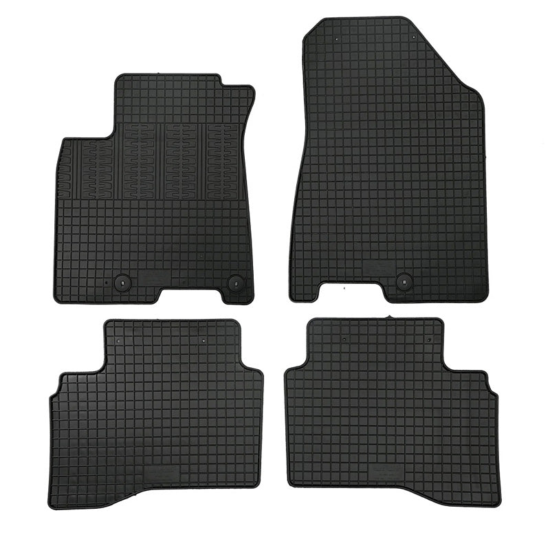 AutoStyle, Rubber floor mats for Kia Niro 2016- excl. e-Niro - 4 pieces with fixings