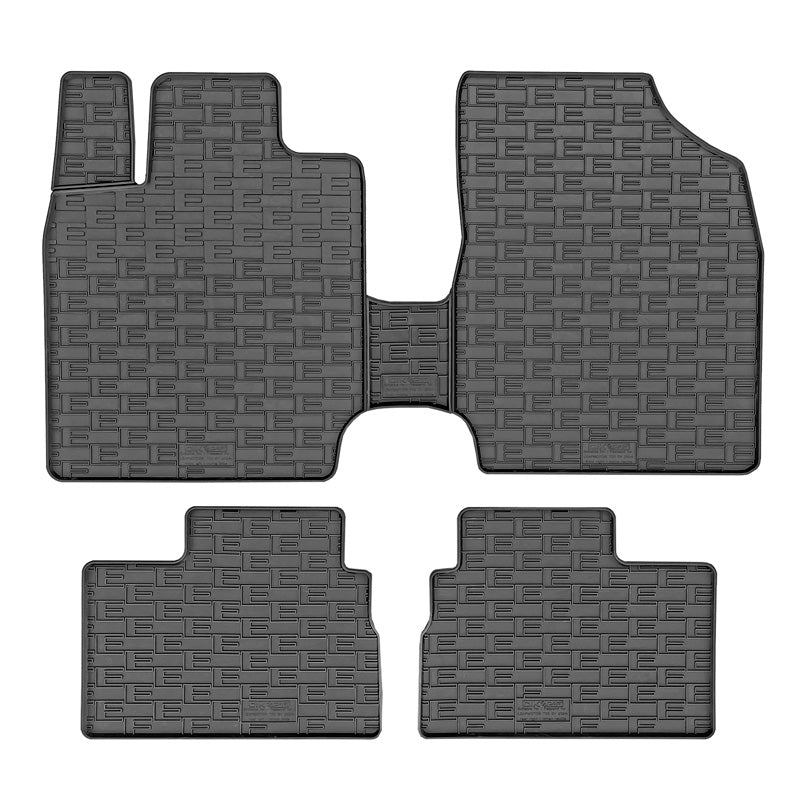 CIKCAR, Rubber Mat Set, Custom-fit for Leapmotor T03 2024-, 3 pieces