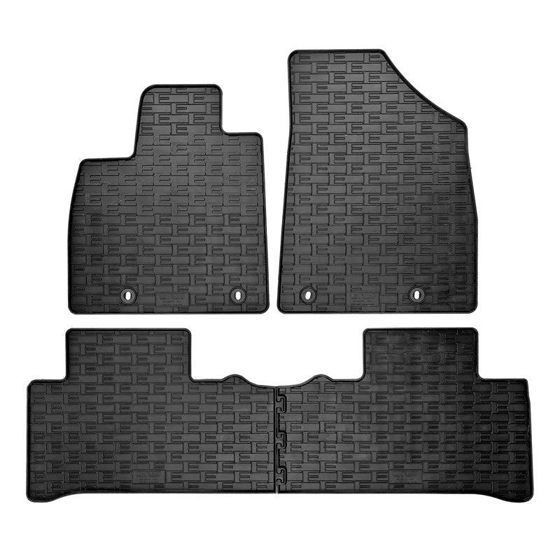 CIKCAR Rubber matten passend voor MG Marvel R (EV) 2021- (4-delig + montagesysteem)