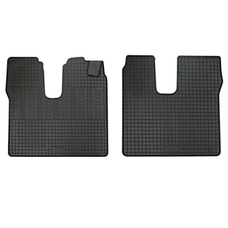 CIKCAR Rubber car mats set suitable for MAN TGX 2007- (2-pieces)