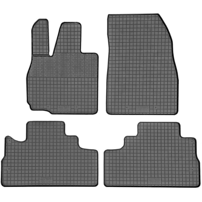 CIKCAR, Floor mats, Rubber, 4-piece, fits Omoda 9 PHEV (2025-)
