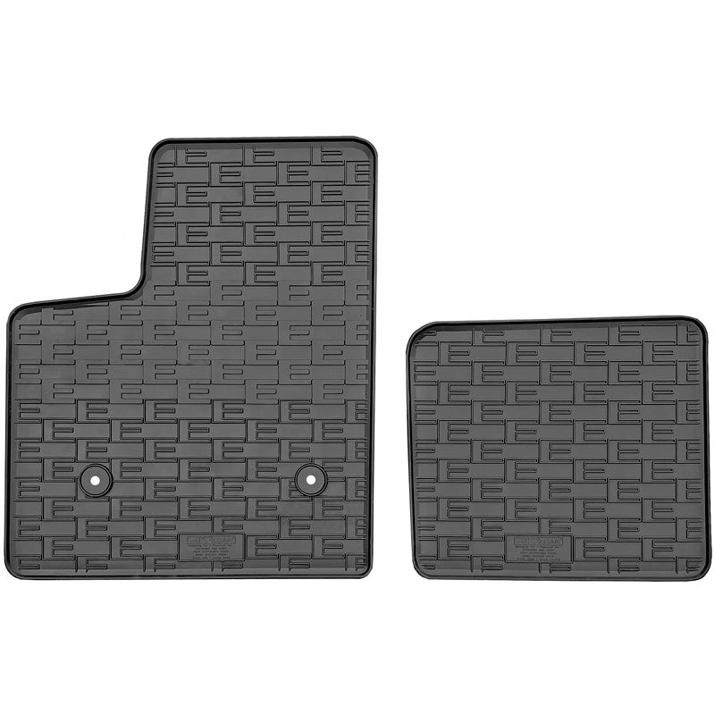 CIKCAR, rubber mats, fits Opel Rocks-e (2021-), Citroën Ami (2020-), Fiat Topolino (2023-), 2-piece set