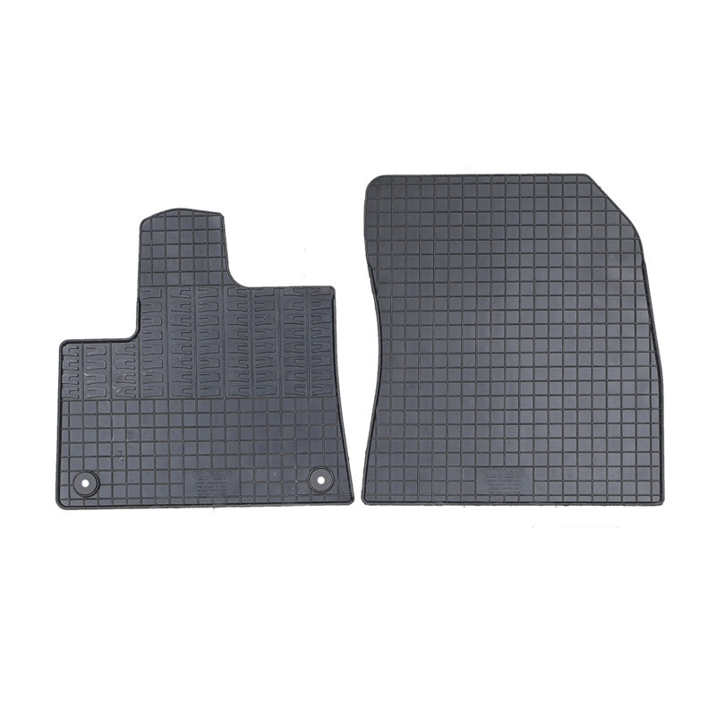 CIKCAR Rubber matten passend voor Toyota Proace City 2019- (2-delig + montagesysteem)