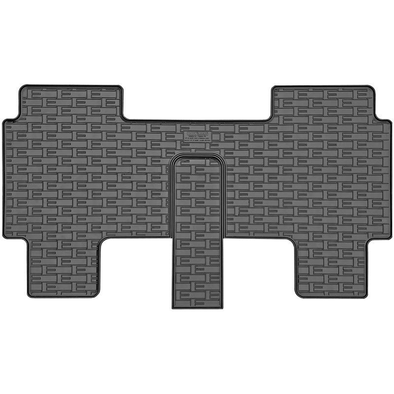 CIKCAR, Rubber Floor Mat Set, fits Volkswagen ID.Buzz Bus Personal (Long wheelbase) 2022- (Second row) (1 pc.)
