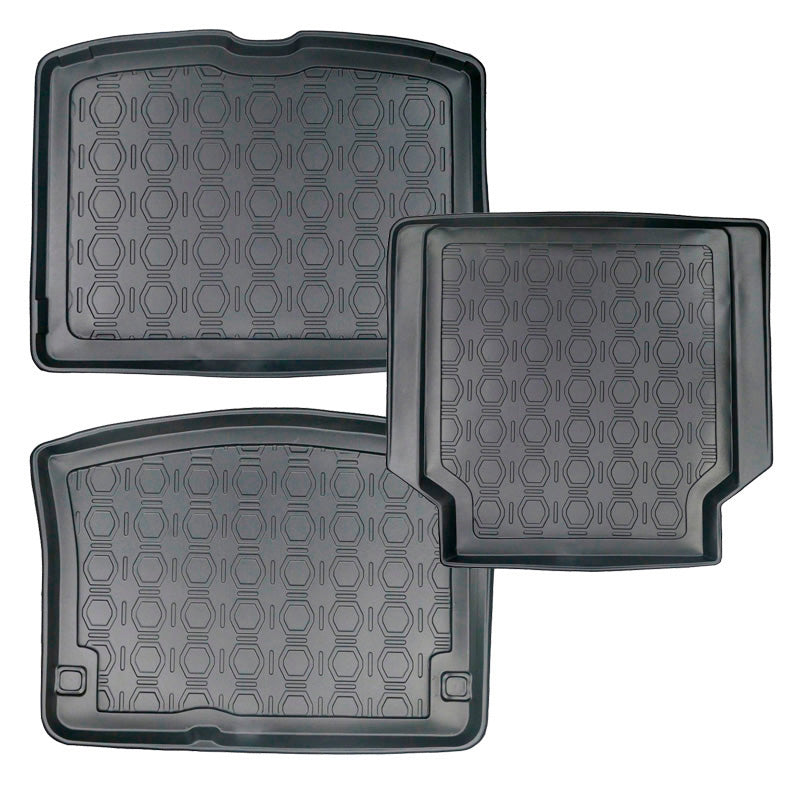 CIKCAR, Tapis de coffre, sur mesure, Compatible avec BYD Han EV 2020-, structure plastique robuste