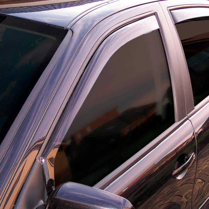 ClimAir, Wind deflectors for front doors, Dark, fits Audi Q3 (F3B) 2019-