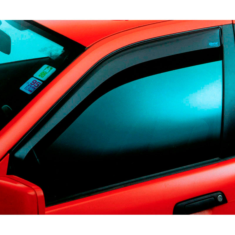 ClimAir, Wind deflectors for front doors, Smoked, fits Audi Q3 (F3B) 2019-