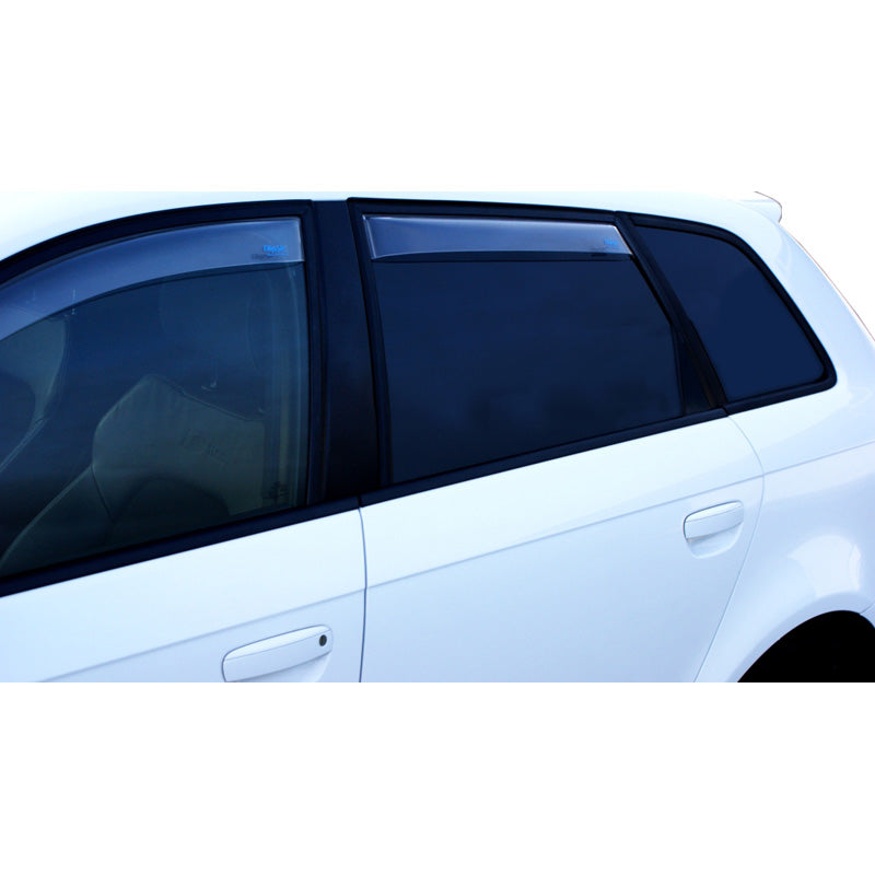 ClimAir, déflecteurs d'air pour portes arrière, transparents, compatibles avec Ford Fiesta 5 portes 1995-2001
