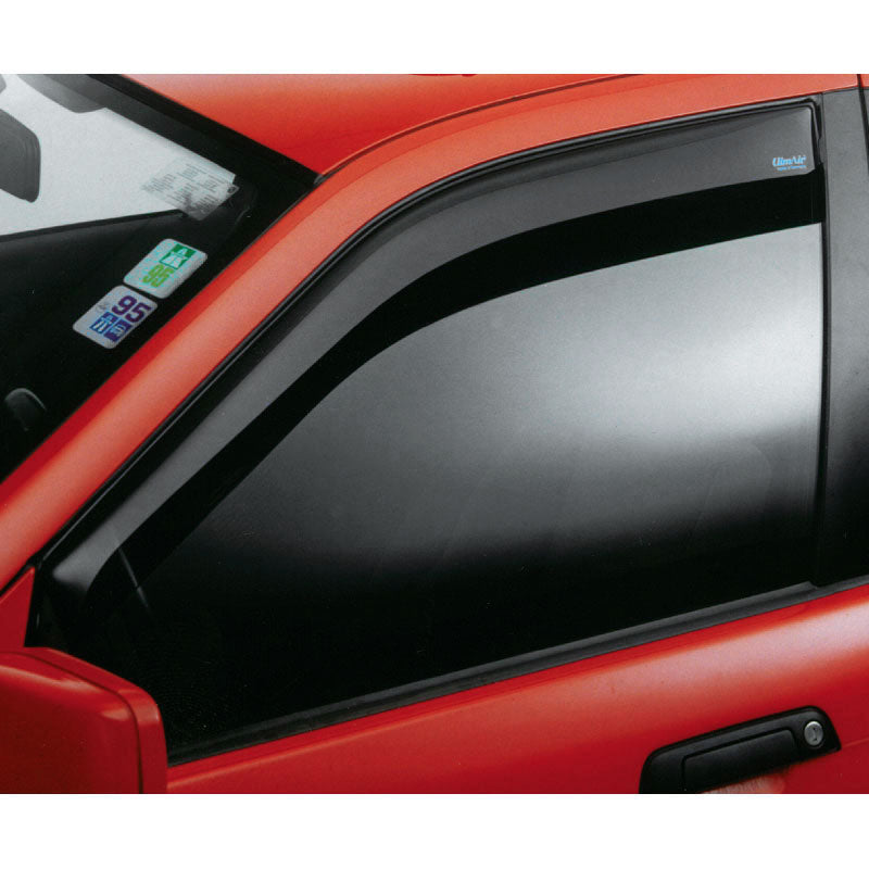 ClimAir, Winddeflectors voor voordeuren, Rookkleurig, geschikt voor Toyota FJ Cruiser 2 deuren 2006-