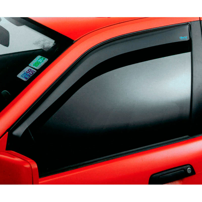 ClimAir, Wind deflectors for front doors, Smoked, fits Mitsubishi Outlander 5 doors 2012-