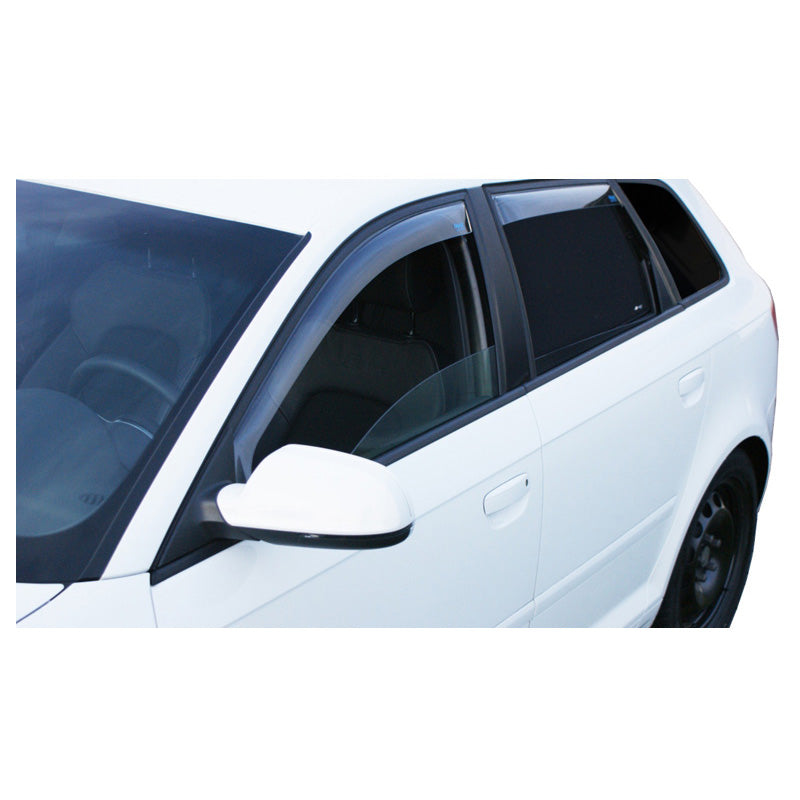 ClimAir, winddeflectoren voor voorportieren, helder, past op Renault Megane IV HB 5-deurs/Grandtour 2016-