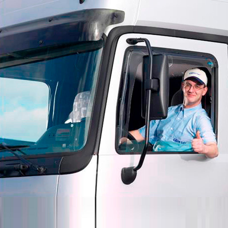 ClimAir, Déflecteurs de vitres pour portes avant, teintés, convient à DAF XF, XG, XG+, XD 2022-