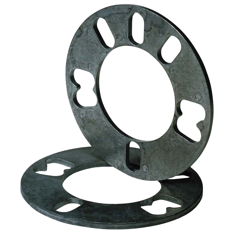 GRAYSTON, entretoises de roue universelles 4/5 trous 3mm (6mm/essieu) - lot de 2 pièces P.C.D. 95-120mm