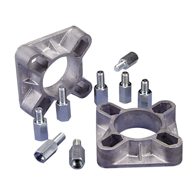 GRAYSTON, entretoises de roue universelles 4 trous 32mm (64mm/essieu) - incl. goujons 12X1.50
