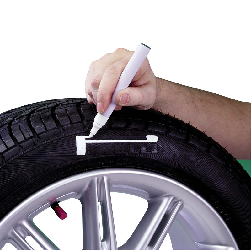AutoStyle, bandenmarkeringspen - wit