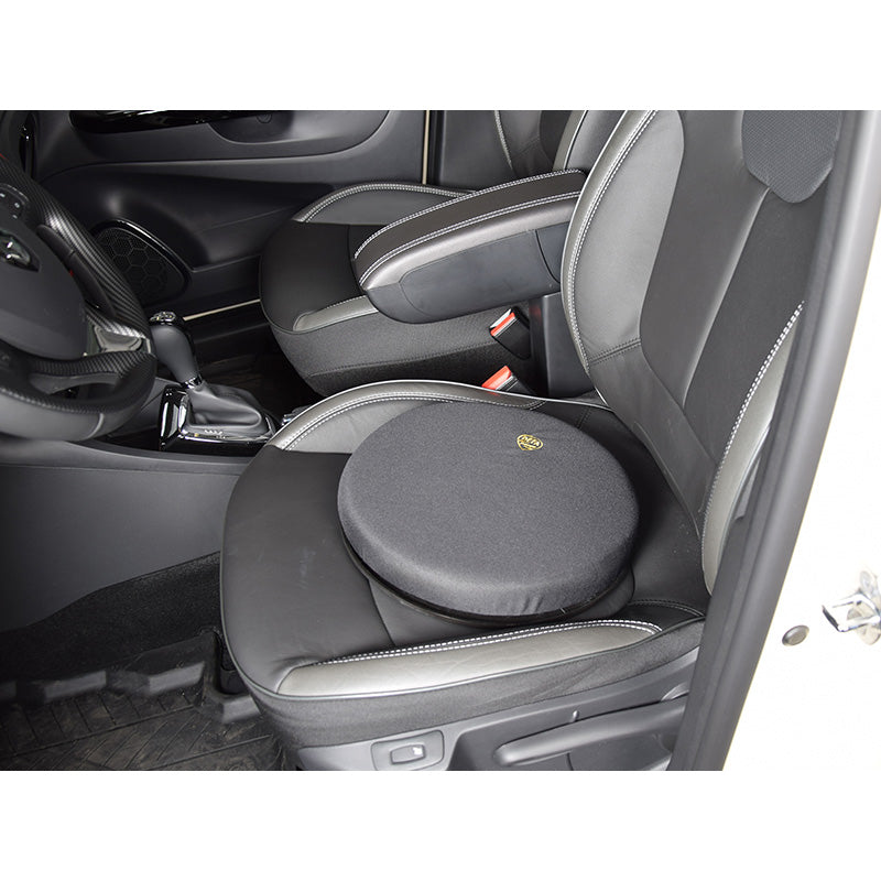 Defa, Rotating Seat Cushion - Black - Ø32cm