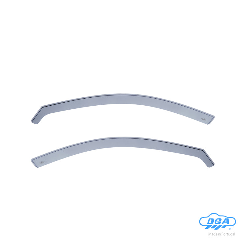DGA, Wind deflectors, smoked, 2 pcs., fits Audi A3 (8V) Sportback (2012-2020)