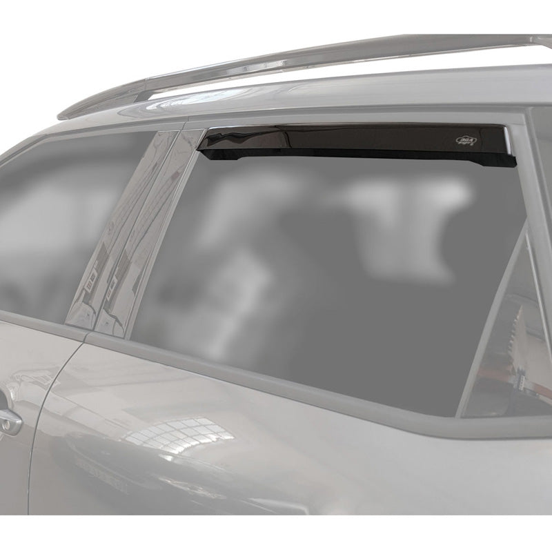 DGA, Vindafvisere til bagdøre, Røgfarvet, 2 stk., passer til Mini Countryman (U25) (2023-)